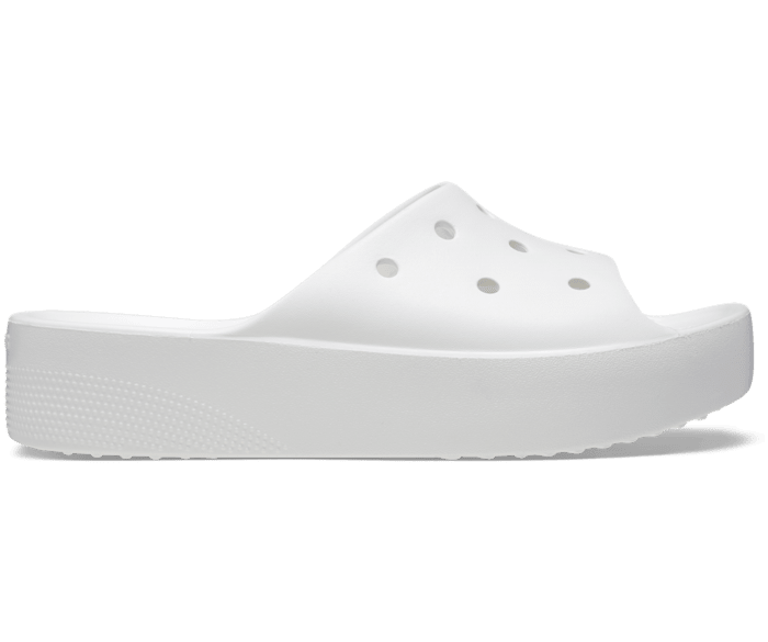 Classic Platform Slide Femme - Blanc - Vue ALT100