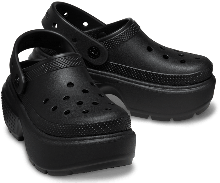 Stomp Clog Femme - Noir - Vue ALT110