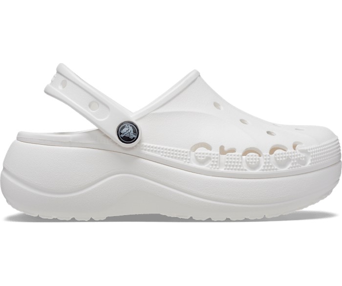 Baya Platform Clog Femme - Blanc - Vue ALT100