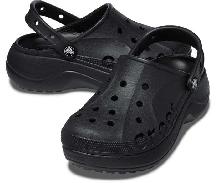 Baya Platform Clog Femme - Noir - Vue ALT110