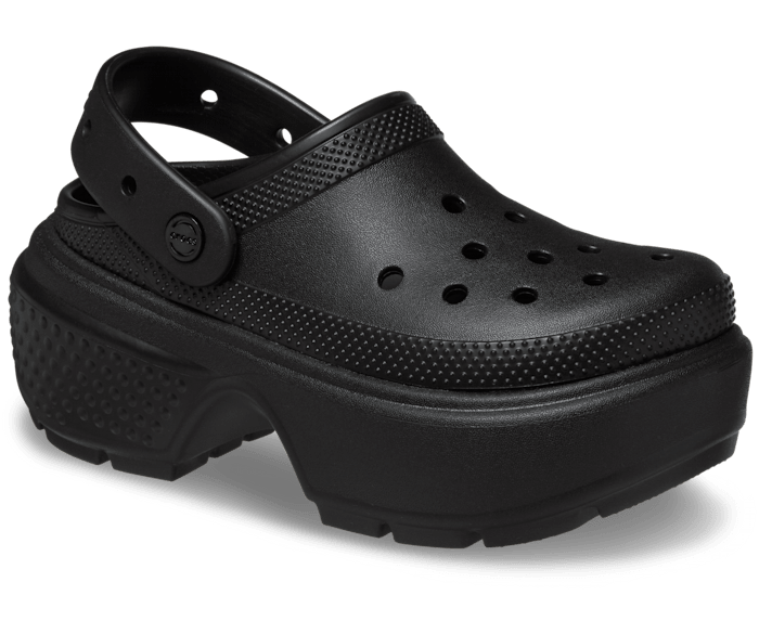 Stomp Clog Femme - Noir - Vue ALT140