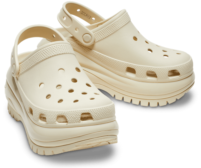 Classic Mega Crush Clog Femme - Coquille d'Oeuf - Vue ALT110
