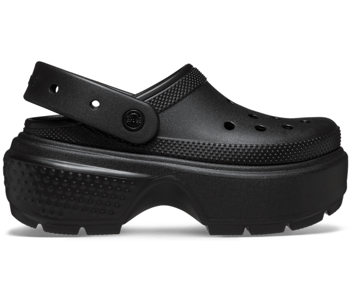 Stomp Clog Femme - Noir - Vue ALT100