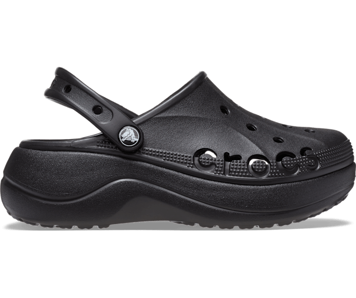 Baya Platform Clog Femme - Noir - Vue ALT100