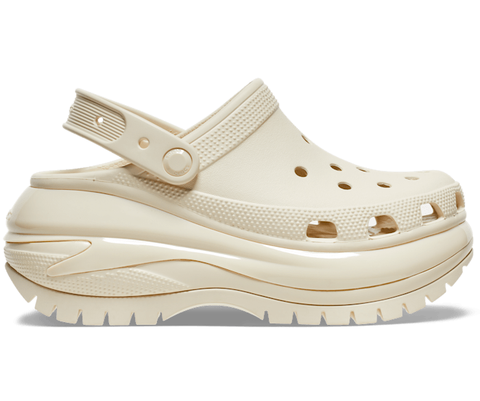 Classic Mega Crush Clog Femme - Coquille d'Oeuf - Vue ALT100