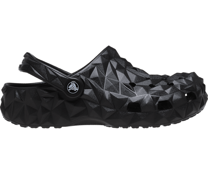 Classic Geometric Clog Femme - Noir - Vue ALT100