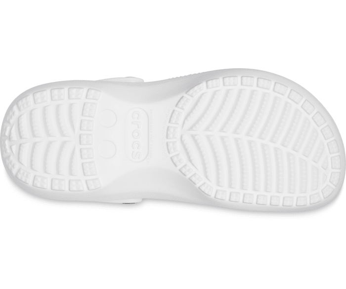 Classic Platform Clog Femme Noir - Blanc - Vue ALT130