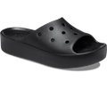 Classic Platform Slide Femme Blanc - Noir - Vue ALT140