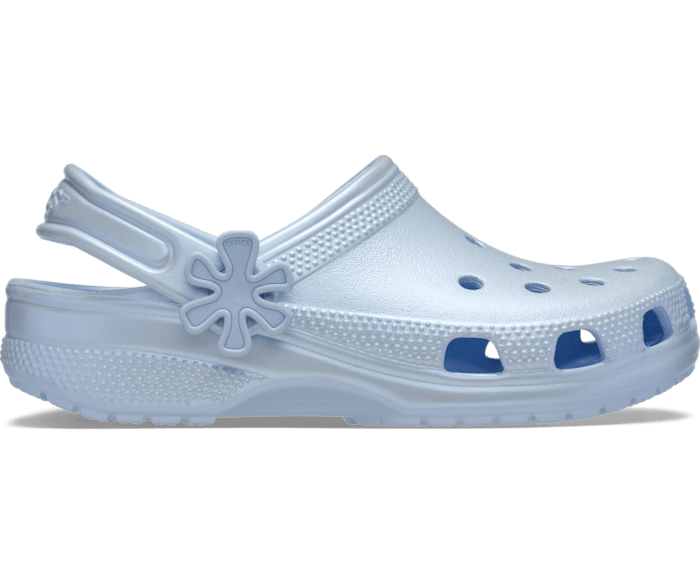 Toddler Classic Pearl Shine Clog - Blue Frost