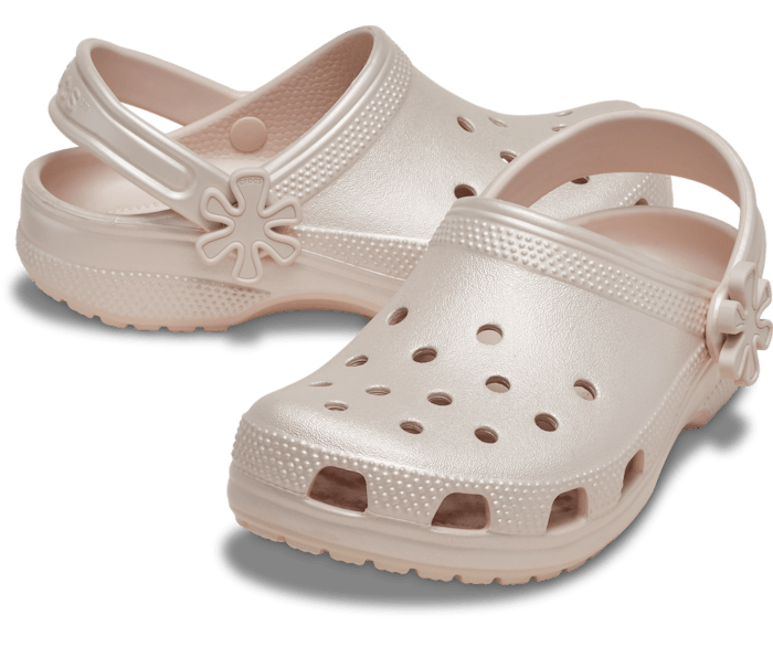 Toddler Classic Pearl Shine Clog - Quartz