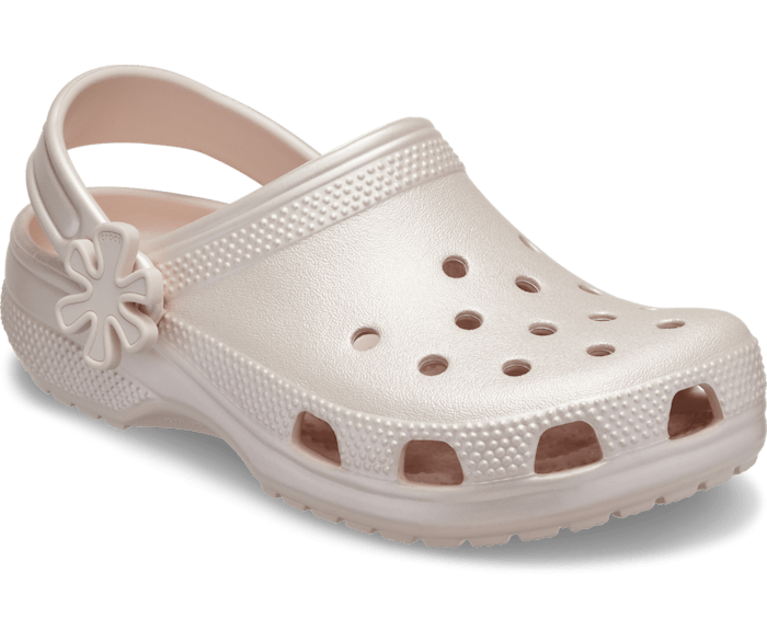 Toddler Classic Pearl Shine Clog - Quartz