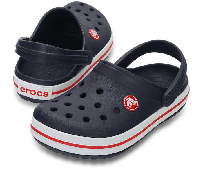 Toddler Crocband Clog - Marine/Rouge