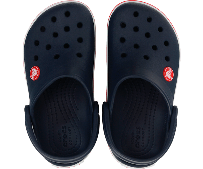 Toddler Crocband Clog - Marine/Rouge